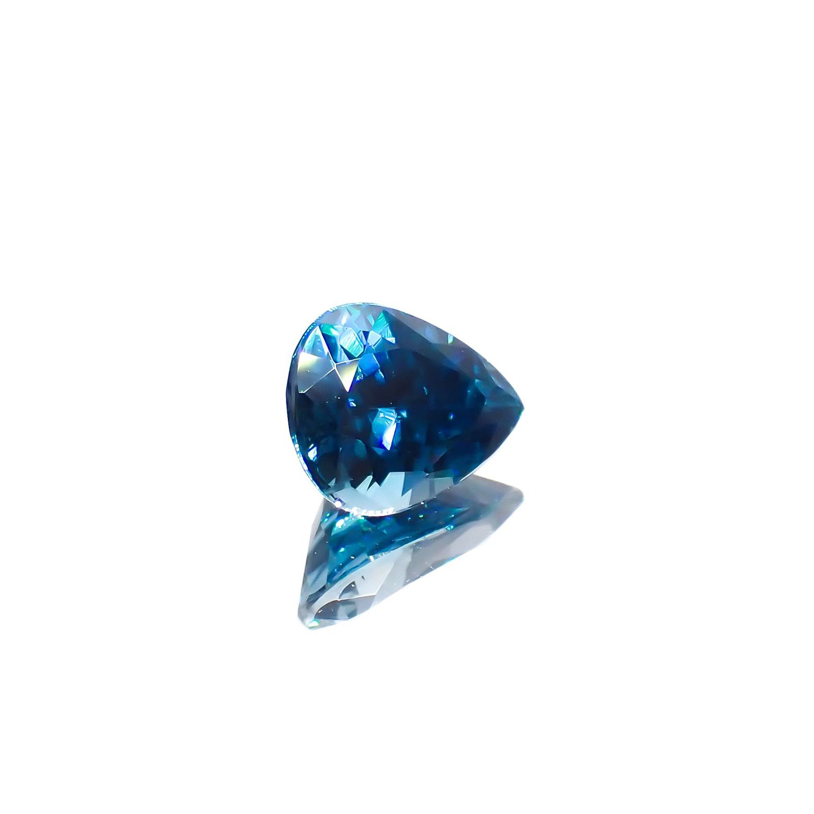 ラタナキリブルージルコン カンボジア産 1.74ct[231224455]7.9x6.3mm前後