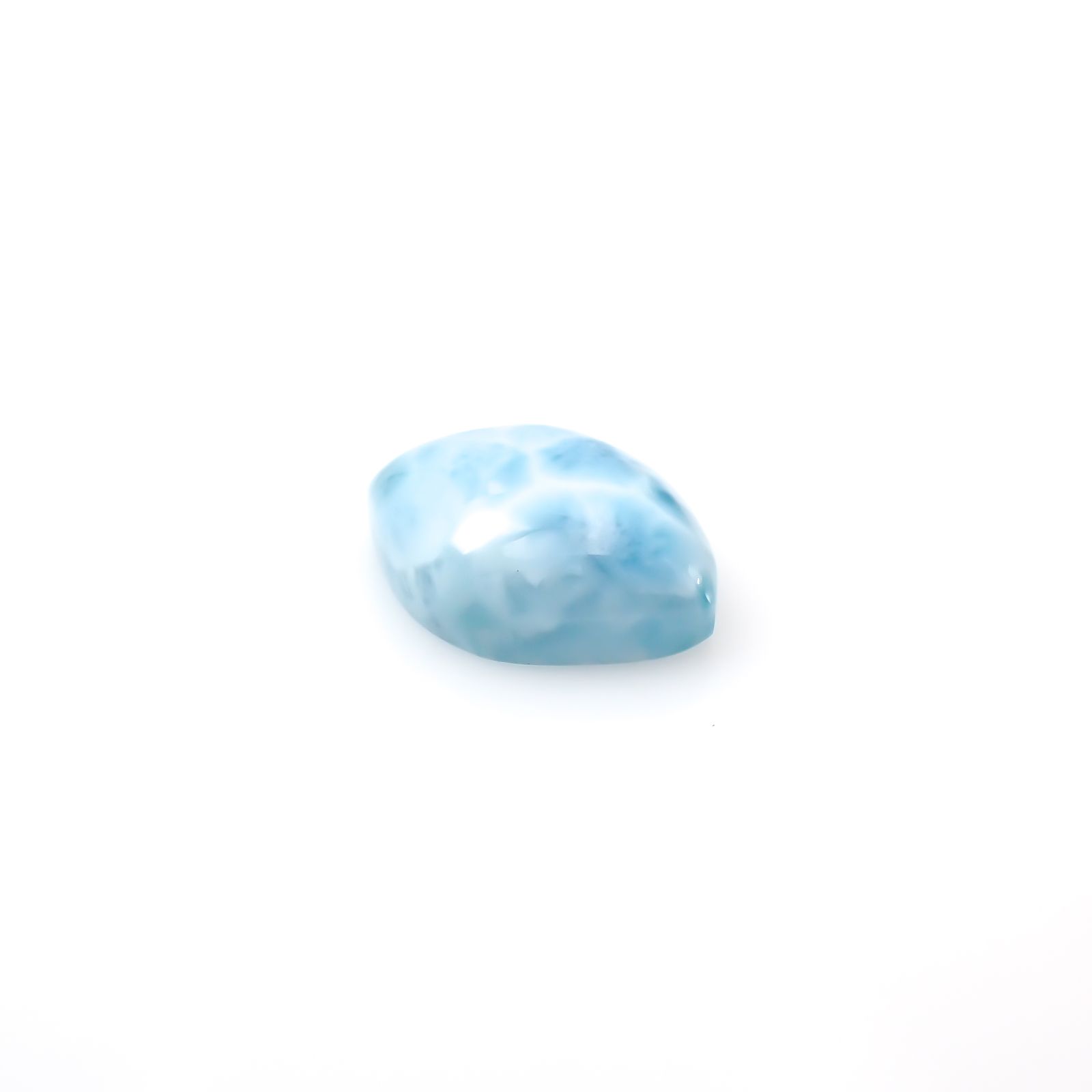 ◇カスタムカット◇ラリマー ドミニカ共和国産 8.94ct [241029385]16.5x11.9mm前後