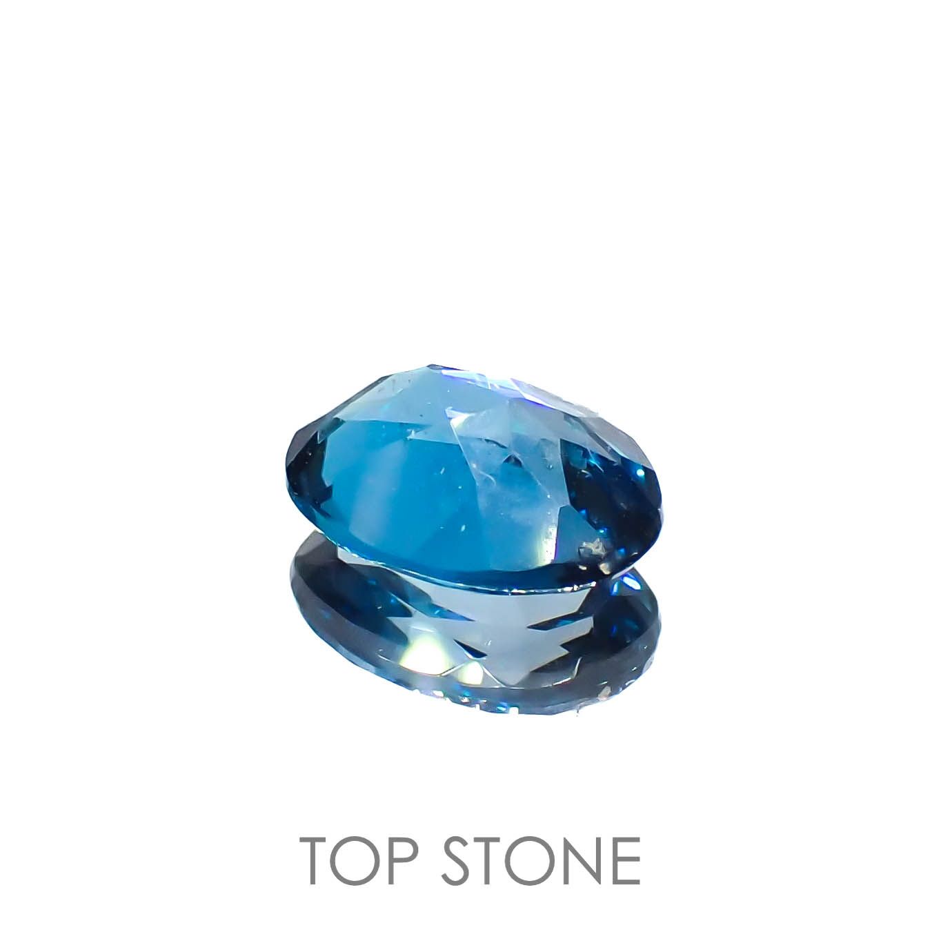ロンドンブルートパーズ ブラジル産 1.29ct[221219310]7.9x6mm前後