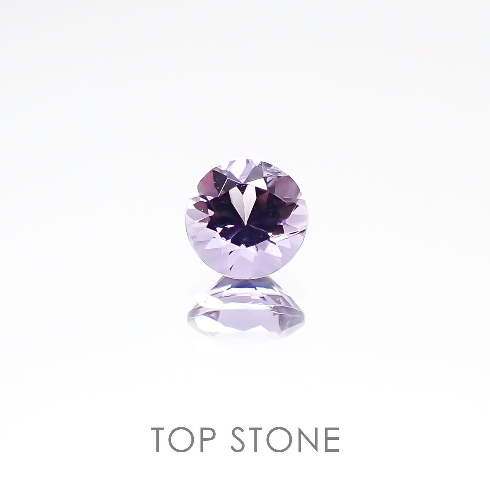 ラベンダースピネル スリランカ産 ルース 0.25ct[20106655]4.1×4.1mm前後