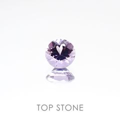 ラベンダースピネル スリランカ産 ルース 0.25ct[20106655]4.1×4.1mm前後