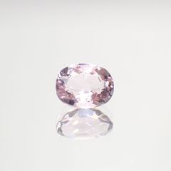 ピンクフローライト(宝石名フルオライト)ブラジル産 1.61ct 識別済[220115140]8.1x6.3mm前後