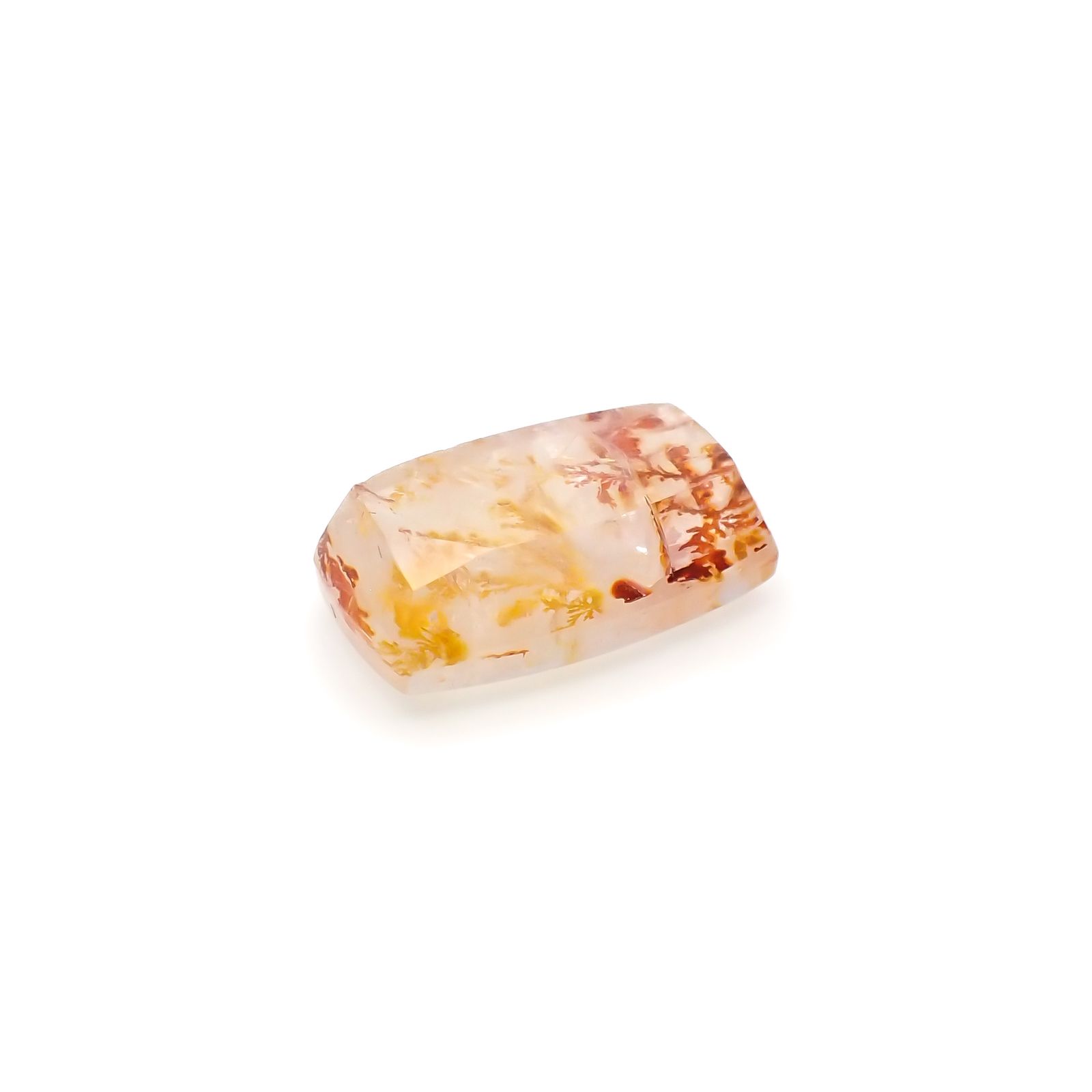 レッドデンドリチッククォーツ ブラジル産 8.17ct[230321126]16.3x9.7mm前後