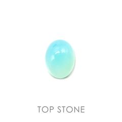 ブルーオパール ペルー産 ルース 3.34ct[20095490]12×9mm前後