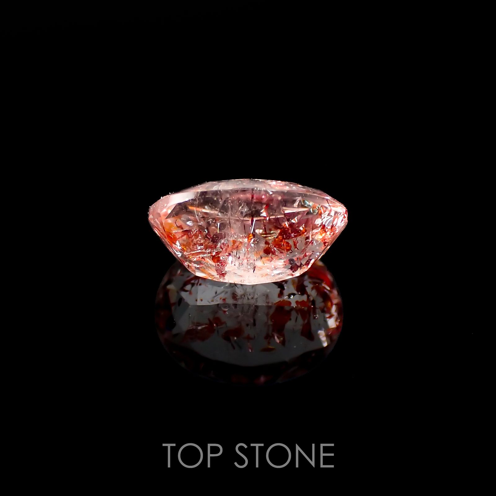 ファイヤークォーツ ナイジェリア産 1.76ct[220917576]9.1x7.1mm前後