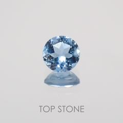 サンタマリア アクアマリン ブラジル産 ルース 0.2ct[210310152]3.9×3.9mm前後
