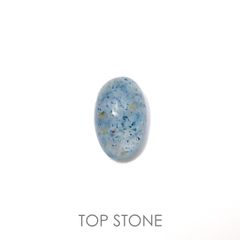 ラズライトインクォーツ(宝石名ラズライト イン クォーツ)アフガニスタン産 1.75ct 識別済[220918128]9.7x5.9mm前後
