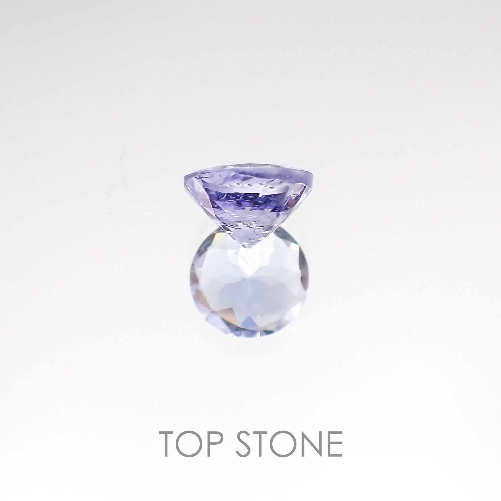 タンザナイト(ゾイサイト) タンザニア産 ルース 0.55ct[20106549]5.1×5.1mm前後