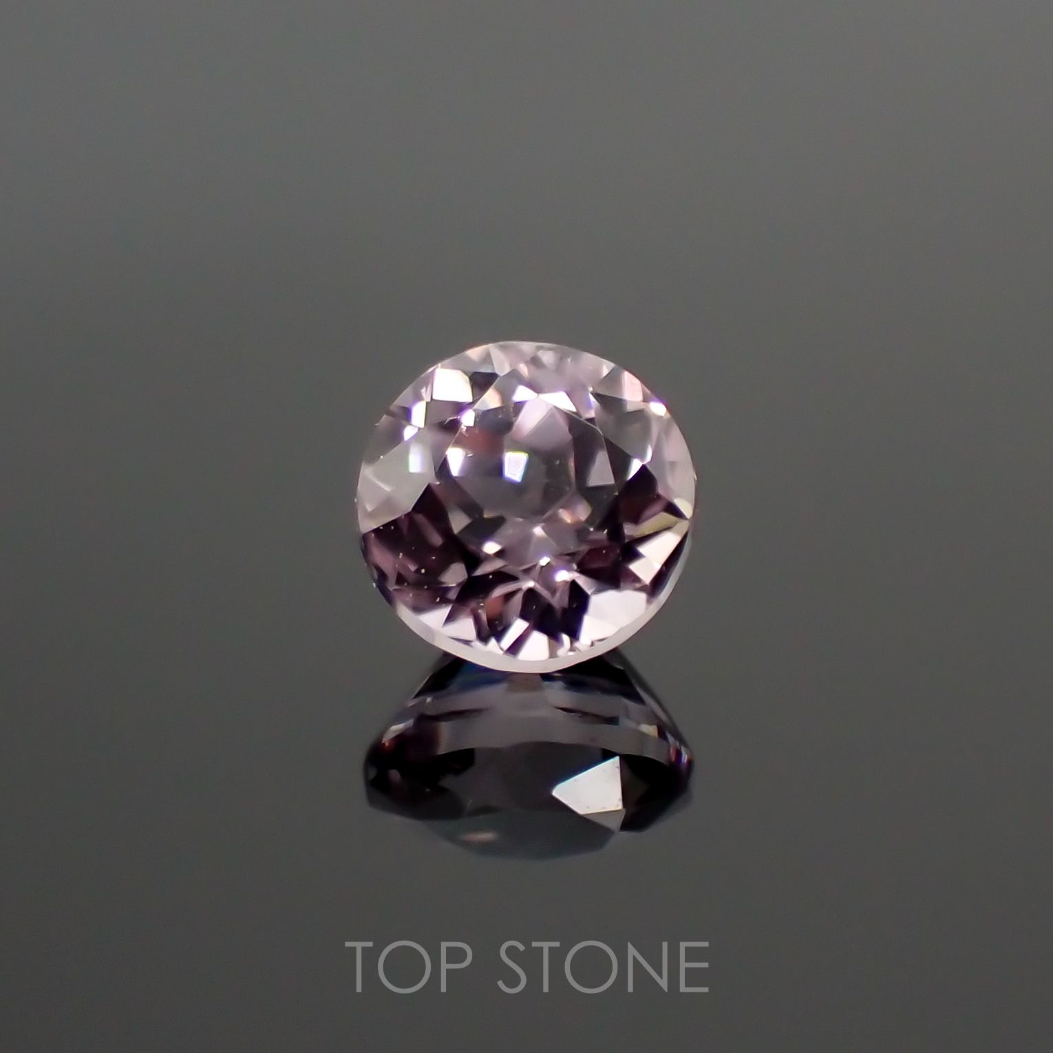 ピンクダイアスポア(宝石名ダイアスポア) アフガニスタン産 0.40ct 識別済[210912439]4.1×4.1mm前後