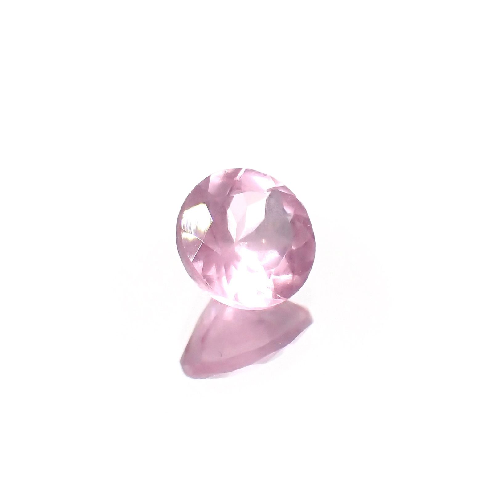 シルキーピンクスピネル タンザニア産 0.49ct / 5x5mm前後 [260524952]