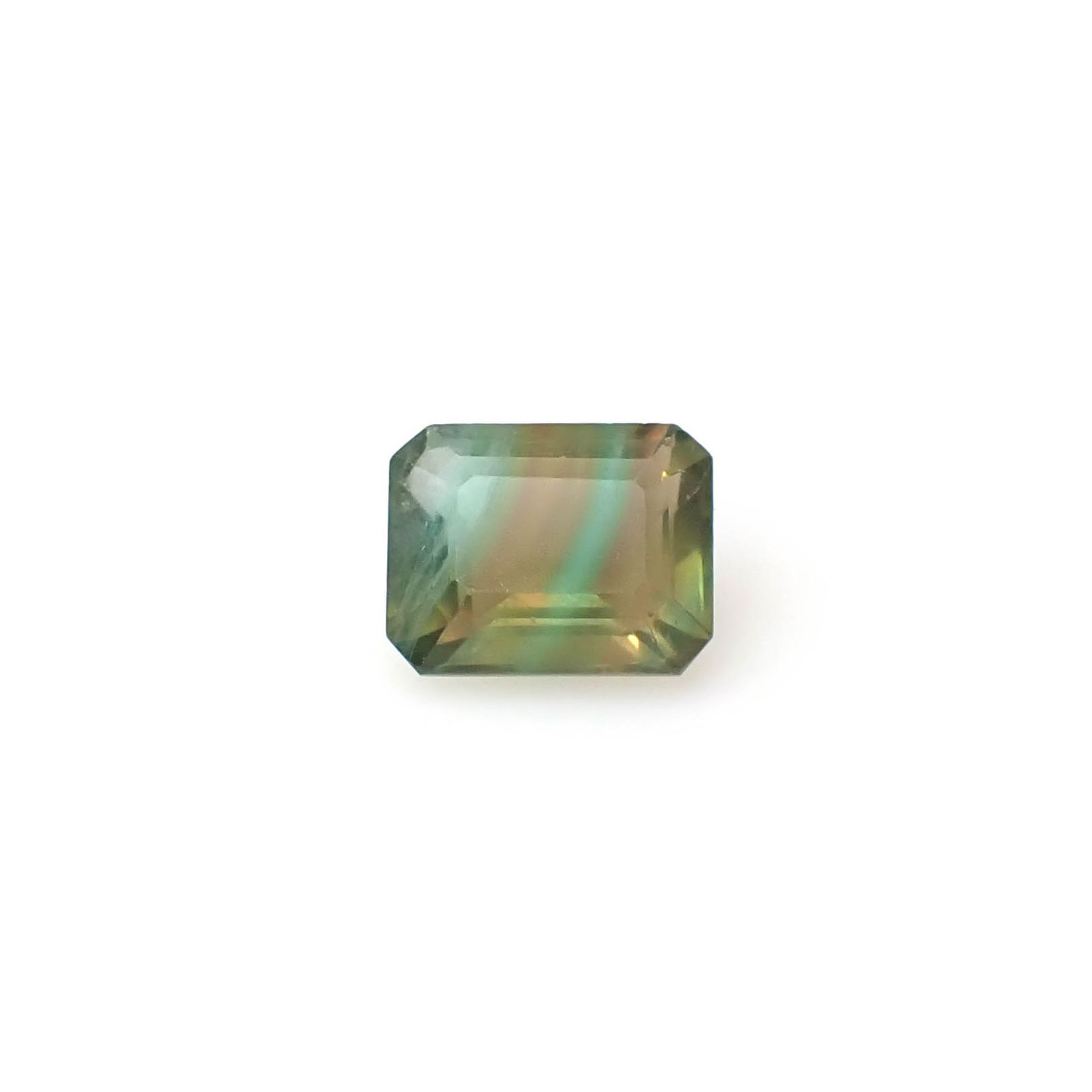 バイカラーフローライト フルオレッセンス ブラジル産 3.96ct [250430250]9.8x7.8mm前後