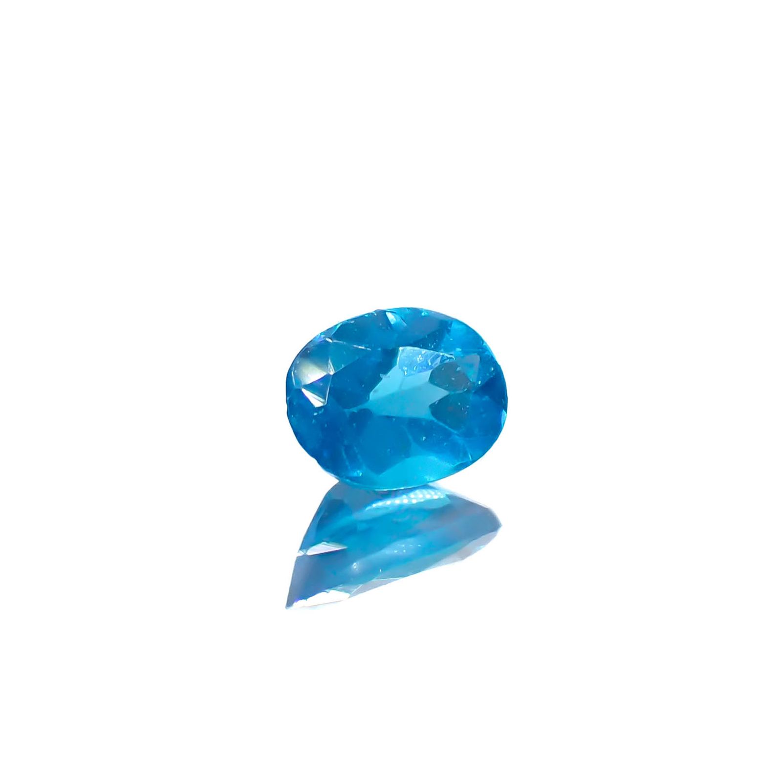 ネオンブルーアパタイト マダガスカル産 0.16ct[240628103]3.8x2.8mm前後