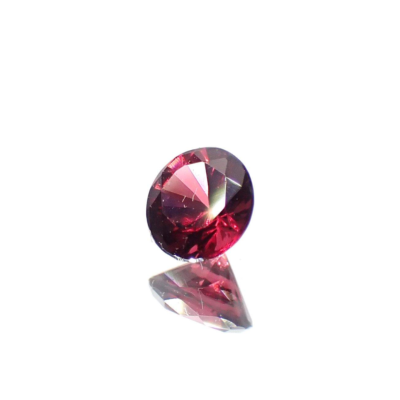レッドスピネル ビルマ産 0.16ct[240728576]3.4x3.3mm前後