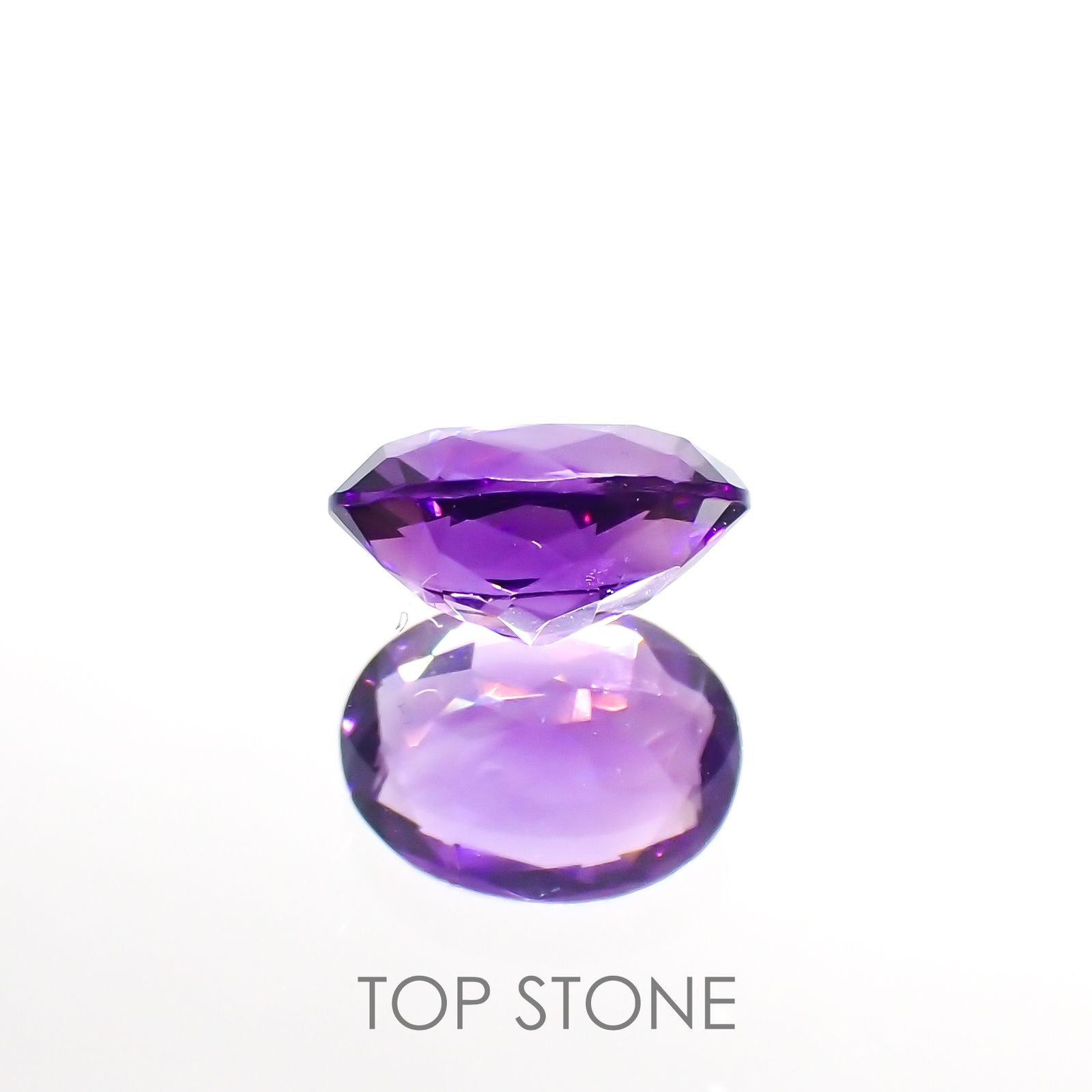 カラーシフトアメジスト(宝石名アメシスト)ブラジル/ウルグアイ産 1.21ct 識別済[220113979]8.2x6.2mm前後