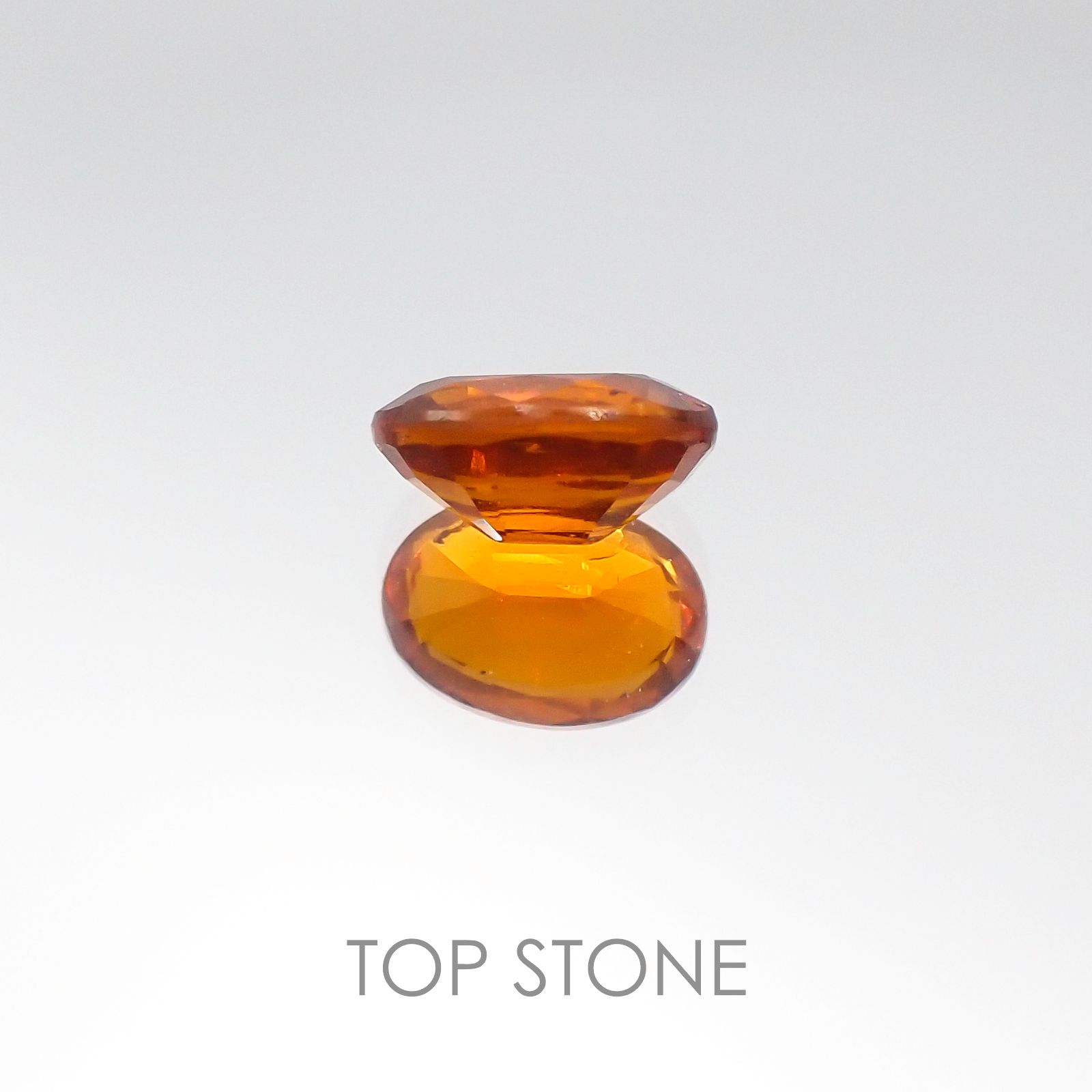 オレンジカイヤナイト タンザニア産 ルース 0.98ct[20096000]7×5mm前後