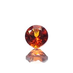 オレンジロードクロサイト 南アフリカ産 0.13ct[230321030]2.8x2.8mm前後