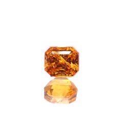 マンダリンガーネット マダガスカル産 0.27ct[240628222]3.3x2.9mm前後