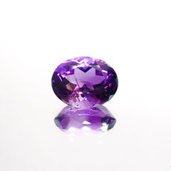 カラーシフトアメジスト(宝石名アメシスト)ブラジル/ウルグアイ産 8.21ct 識別済[220113969]14.6x11.6mm前後