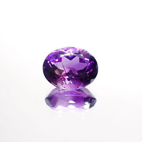 カラーシフトアメジスト(宝石名アメシスト)ブラジル/ウルグアイ産 8.21ct 識別済[220113969]14.6x11.6mm前後