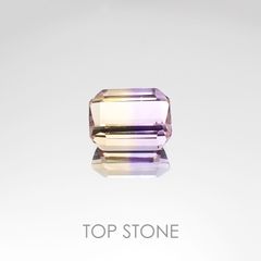 アメトリン ブラジル産 ルース 2.17ct[20106905]8.8×6.7mm前後