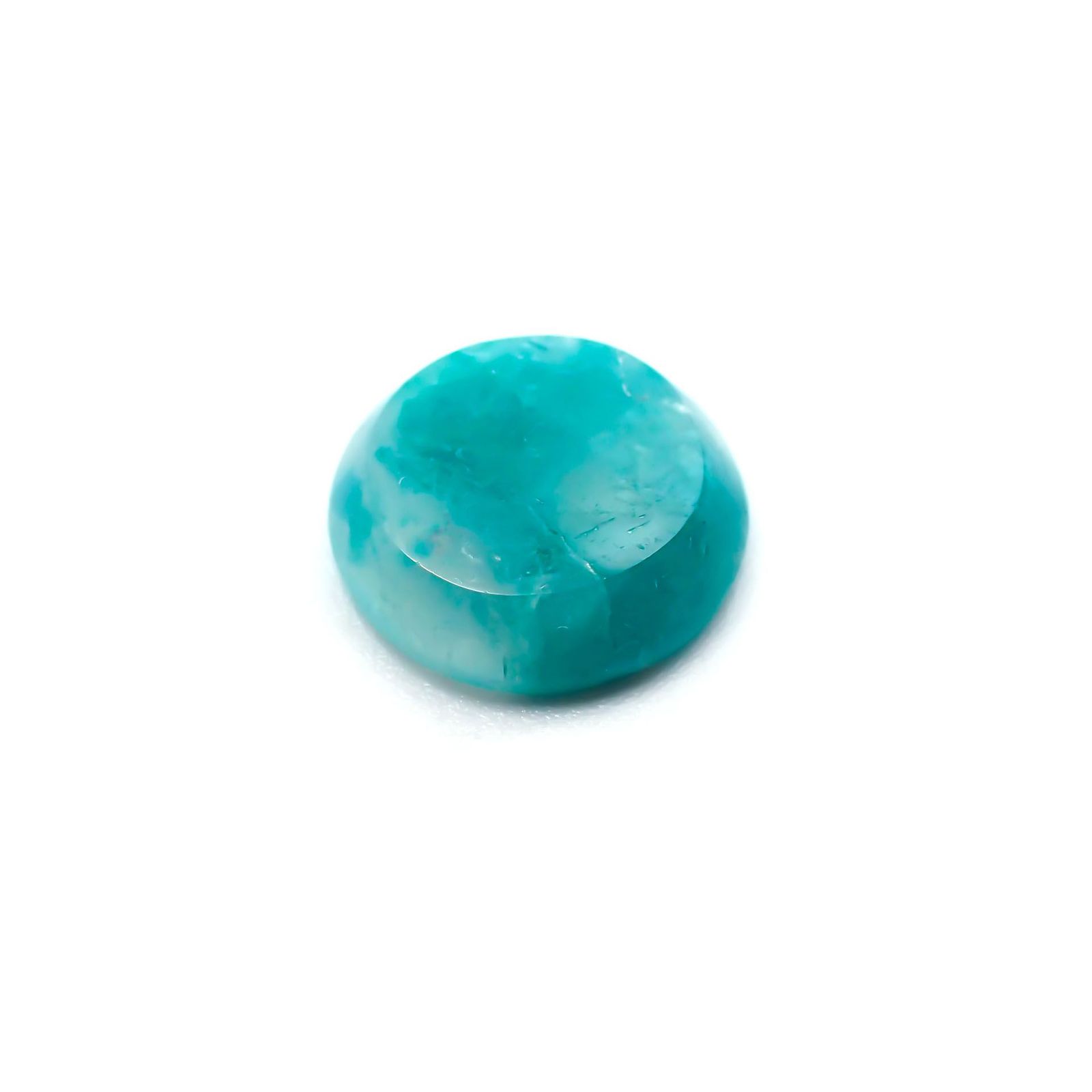 マトリックスアマゾナイト(アマゾナイトインクォーツ/フェルドスパー) ブラジル産 5.95ct[231124157]14x14mm前後