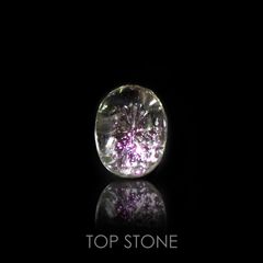◇甲州貴石切子Plus Three◇ティンカーベルクォーツ カード付き ブラジル産 2.85ct[220817421]11.5x8.6mm前後