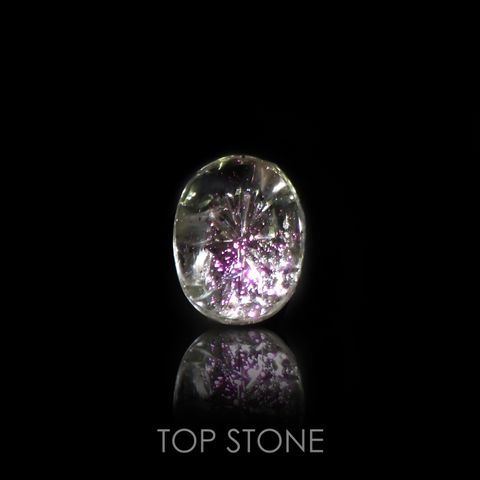 ◇甲州貴石切子Plus Three◇ティンカーベルクォーツ カード付き ブラジル産 2.85ct[220817421]11.5x8.6mm前後
