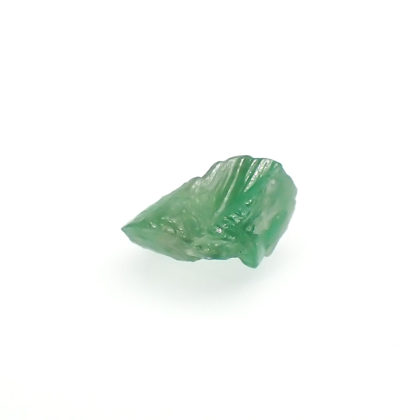 パライバトルマリン 原石 ブラジル・パライバ州バターリャ鉱山産 0.46ct[230522138]5.9x4.1mm前後