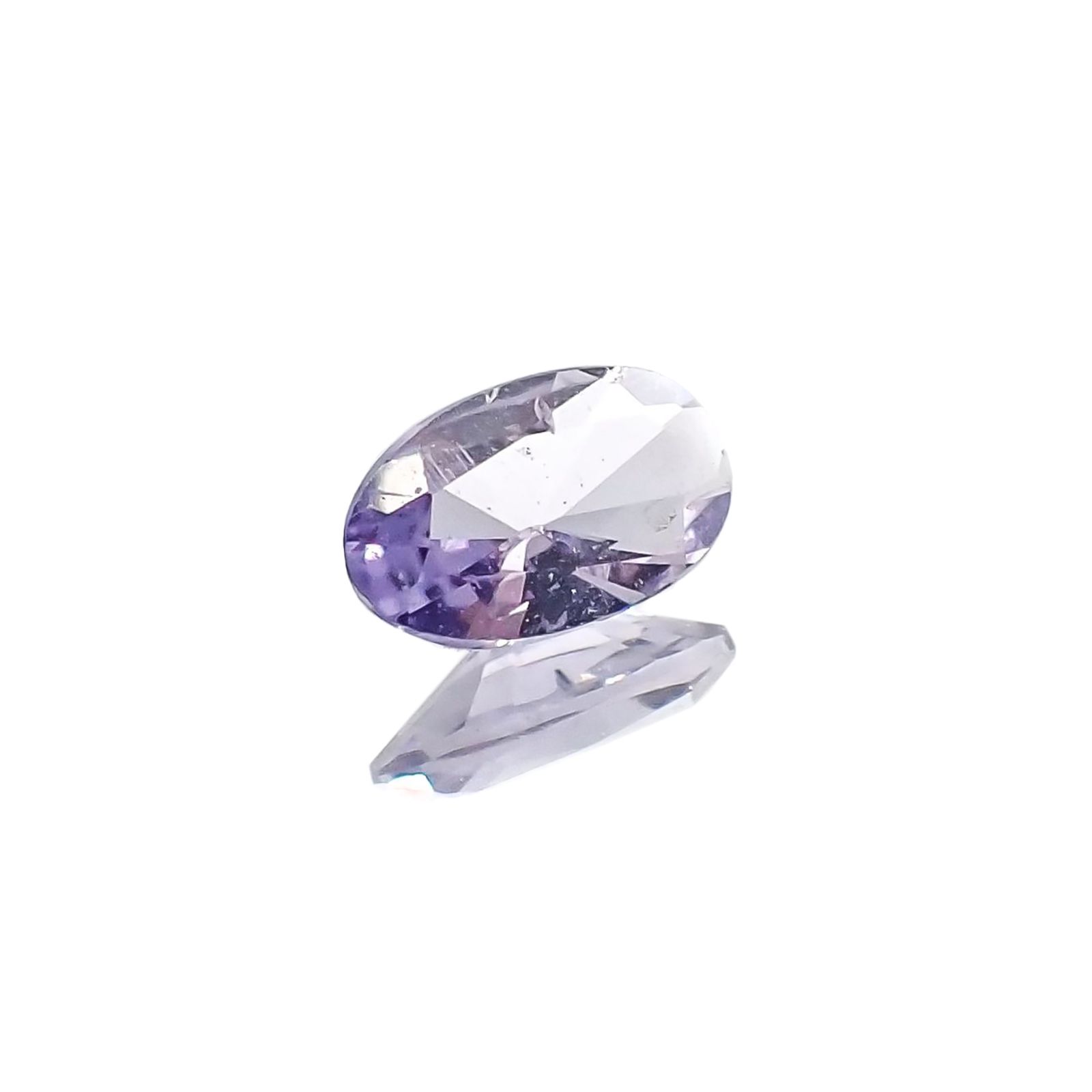 マリアライト(宝石名パープル・スキャポライト)タンザニア産 0.21ct 識別済[231023977]5.5x3.3mm前後