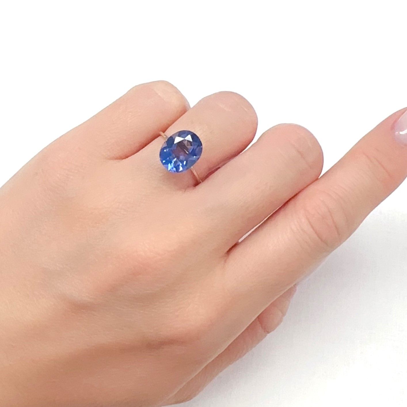 カラーチェンジフローライト ブラジル産 3.89ct[240326604]11x9mm前後