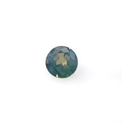 シルキーアレキサンドライト ブラジル・ミナスジェライス州ヘマチタ鉱山産 0.14ct [250129762]3.2x3.1mm前後