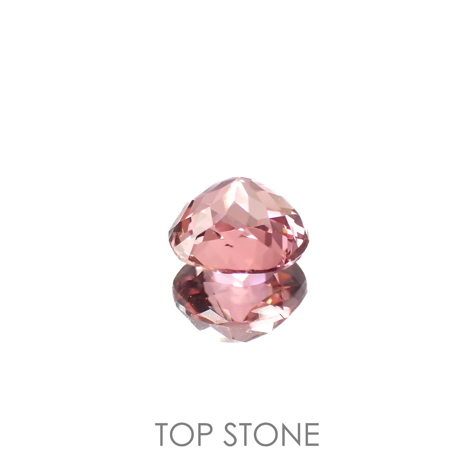 ローズピンクトルマリン(宝石名ピンク・トルマリン)ブラジル/アフリカ産 1.04ct 識別済[221018334]6.6x6mm前後