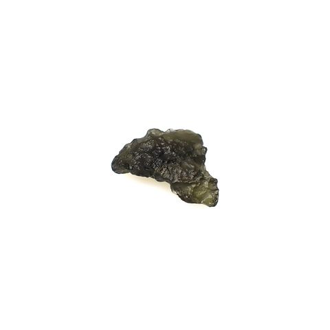 モルダバイト 原石 発見地：旧チェコスロバキア 5.66ct [241029292]18.2x13.7mm前後