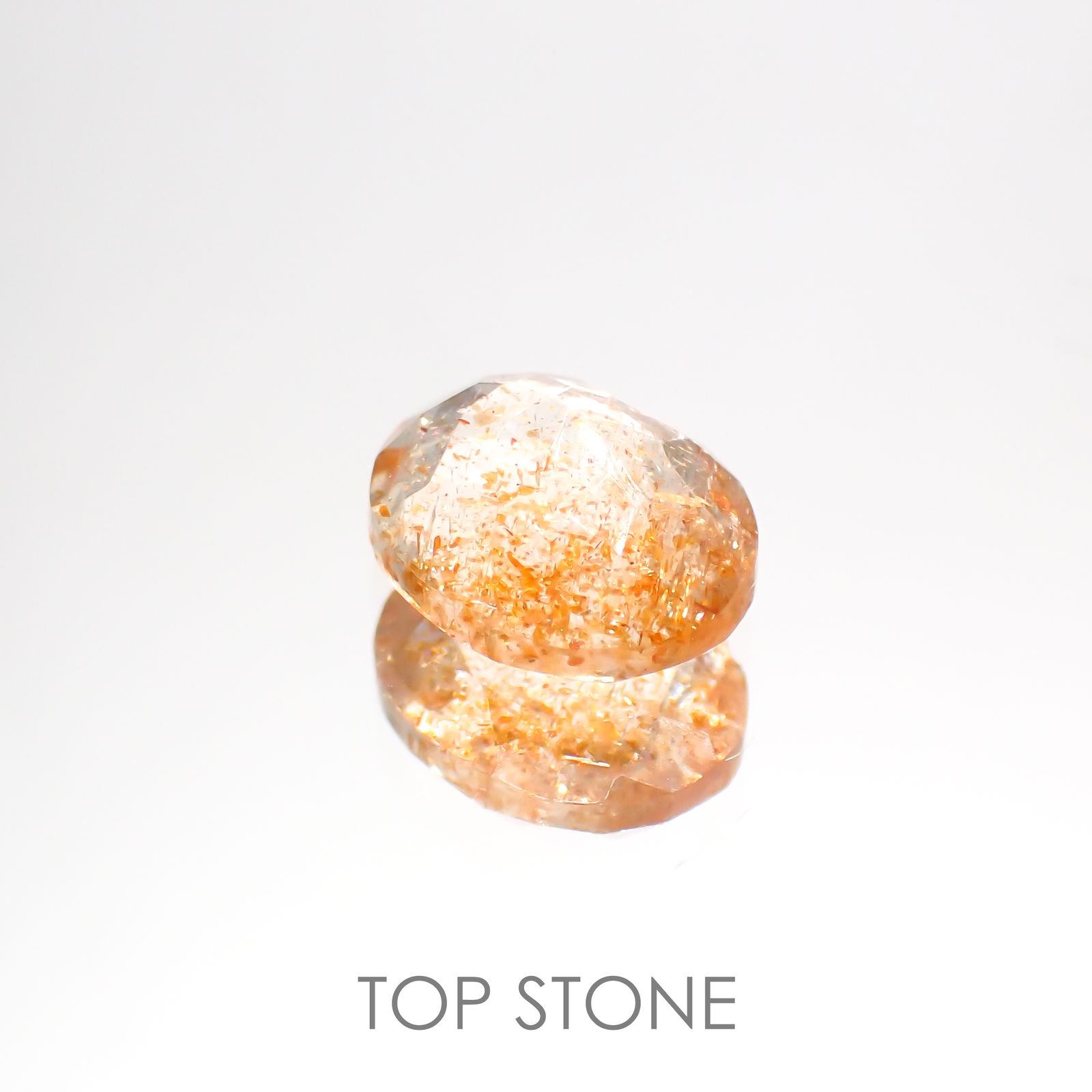 イリュージョンサンストーン インド産 1.79ct[220114216]8.9x7mm前後