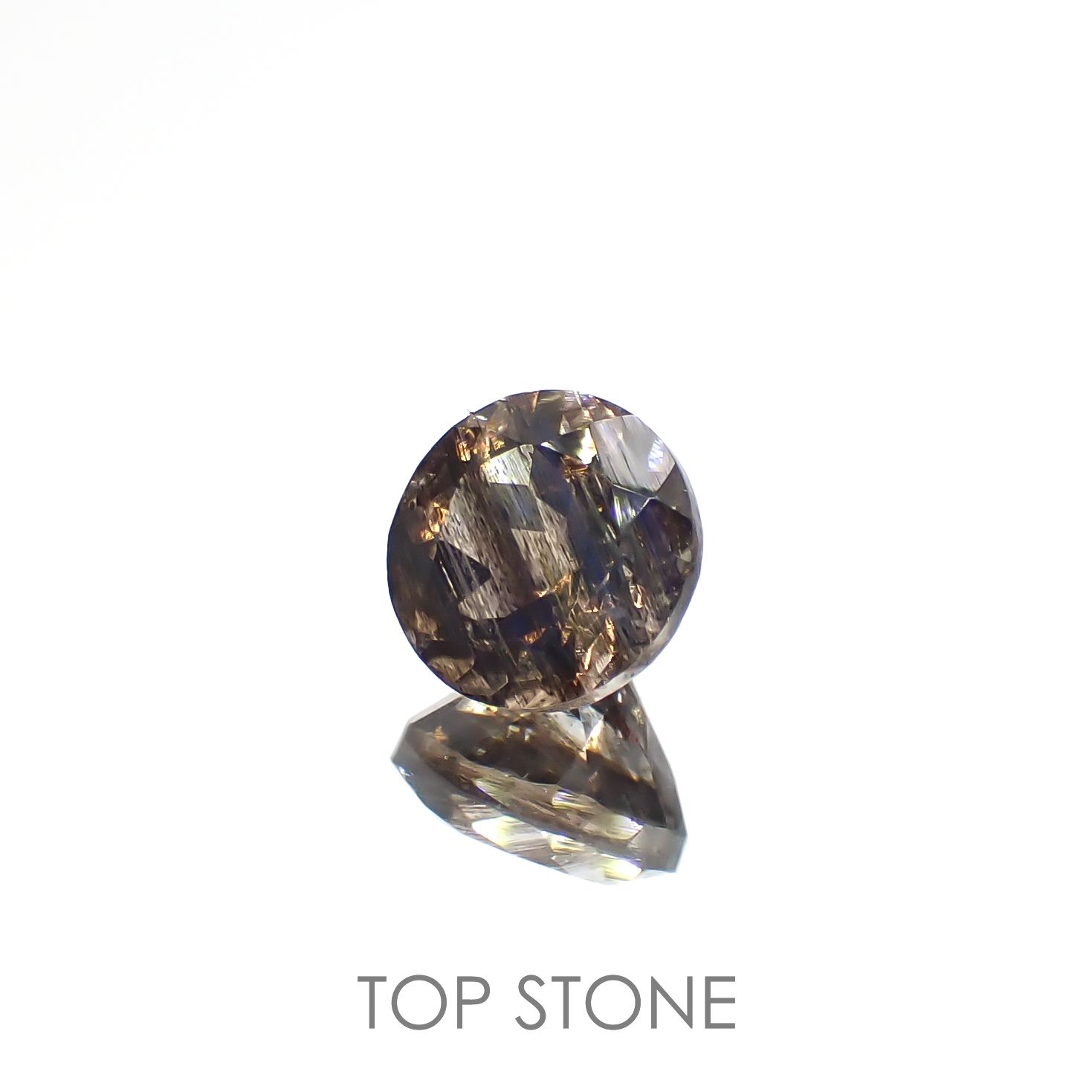 レインボースキャポライト ブラジル産 0.88ct[220817522]6x5.9mm前後