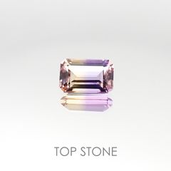 アメトリン ブラジル産 ルース 1.55ct[20095360]8.6×5.6mm前後