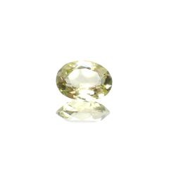 シリマナイト(宝石名シリマナイト)インド産 識別済 1.09ct / 7.9x5.9mm前後 [211113691]