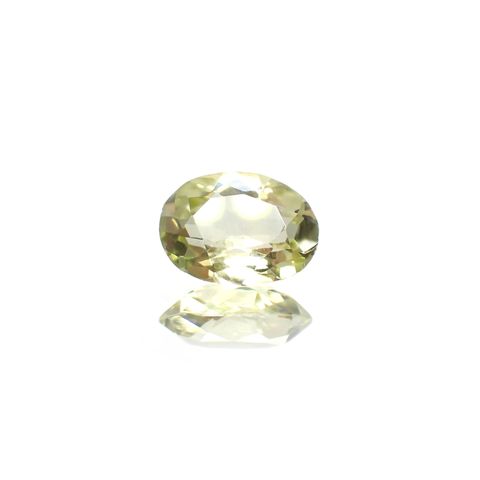 シリマナイト(宝石名シリマナイト)インド産 識別済 1.09ct / 7.9x5.9mm前後 [211113691]