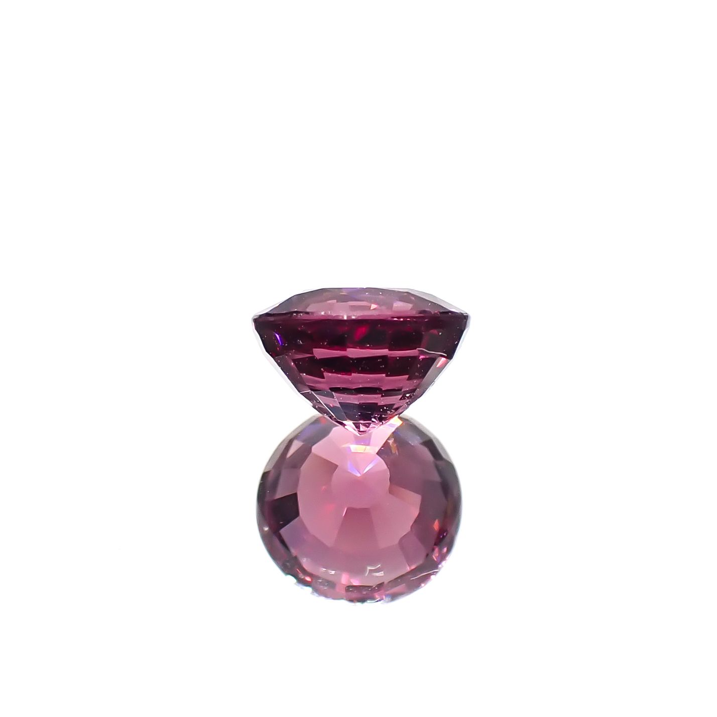ロードライトガーネット(宝石名ガーネット)ブラジル産 1.17ct 識別済[240928701]6x6mm前後