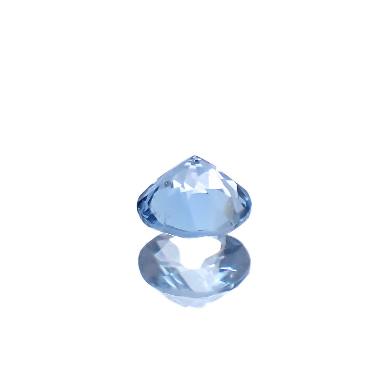 アクアマリン サンタマリアカラー ナイジェリア産 0.20ct [250329948]3.9x3.9mm前後
