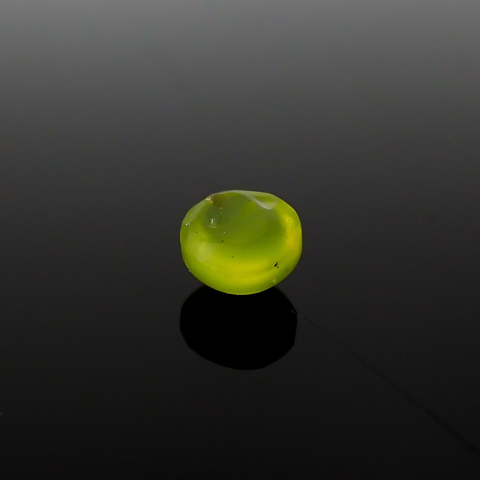 クリソベリルキャッツアイ スリランカ産 0.87ct[240226113]4.9x4.6mm前後