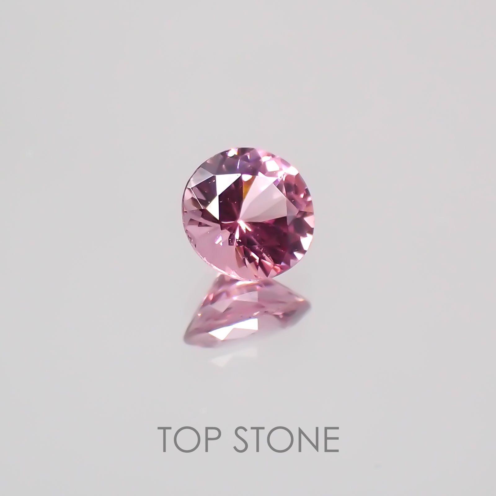ホットピンクスピネル ビルマ産 ルース 0.27ct[210210028]4×4mm前後