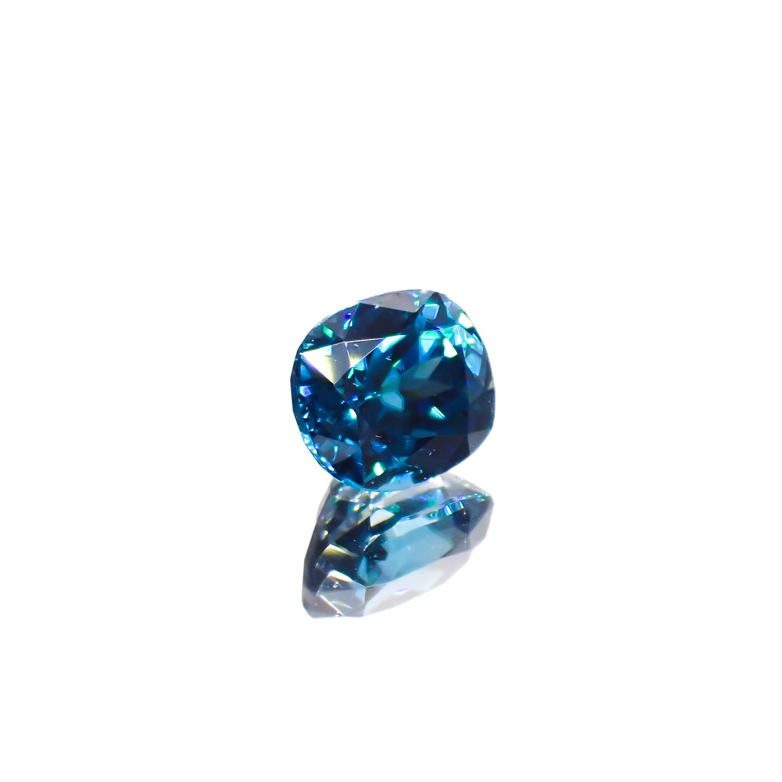 ラタナキリブルージルコン カンボジア産 1.61ct[240728495]6.3x5.5mm前後