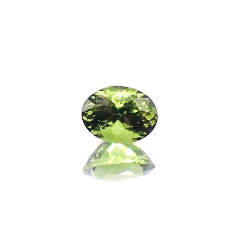 クロムトルマリン(宝石名クロム・トルマリン)タンザニア産 識別済 0.36ct / 5x3.7mm前後 [231023993]