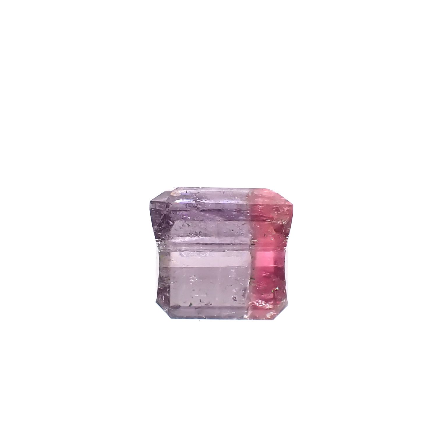 バイカラートルマリン アフガニスタン産 3.76ct [241029400]10.8x7.7mm前後
