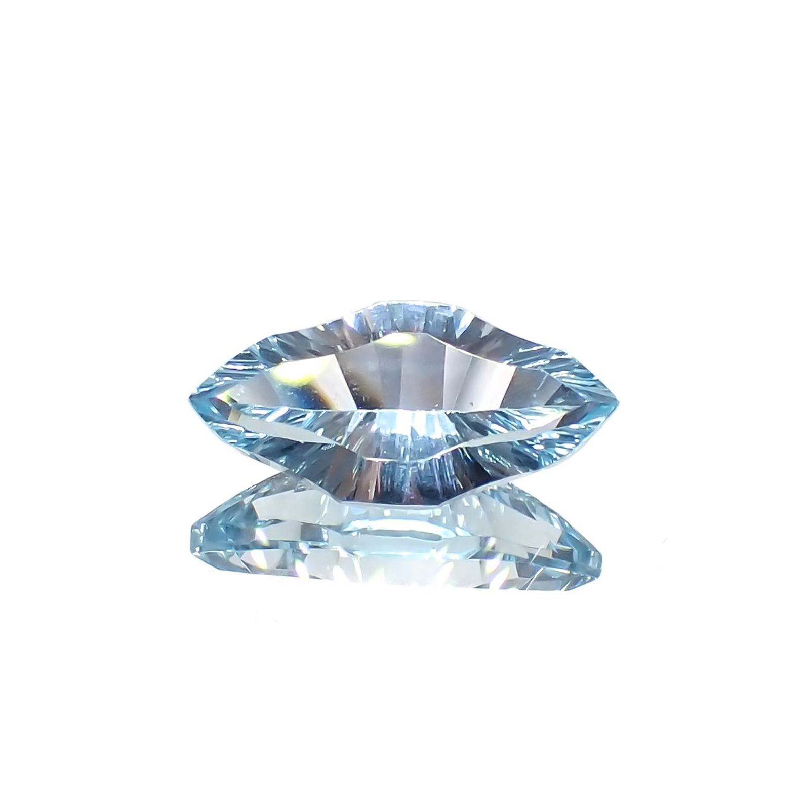 ◇カスタムカット◇ブルートパーズ ブラジル産 2.94ct [251219367]14.2x6.9mm前後
