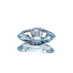 ◇カスタムカット◇ブルートパーズ ブラジル産 2.94ct [251219367]14.2x6.9mm前後