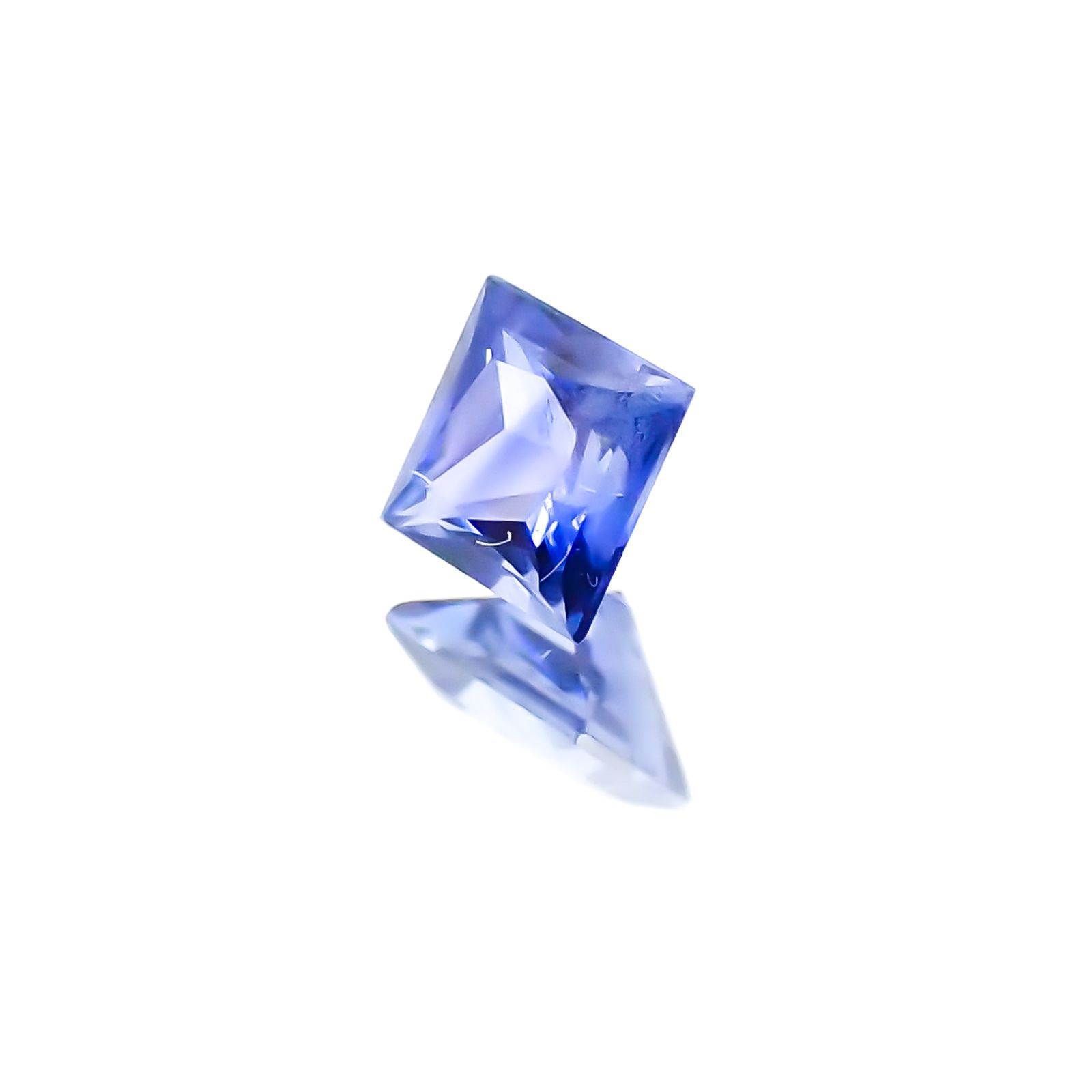 ◇プリンセスカット◇サファイア スリランカ産 ルース 0.15ct[20117891]2.8×2.8mm前後