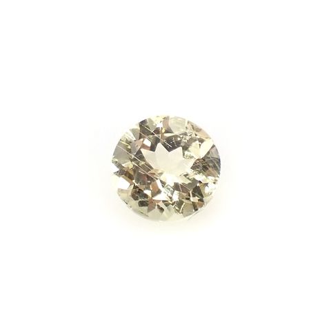 イエローダンビュライト タンザニア産 0.94ct[240125461]6.2x6.2mm前後