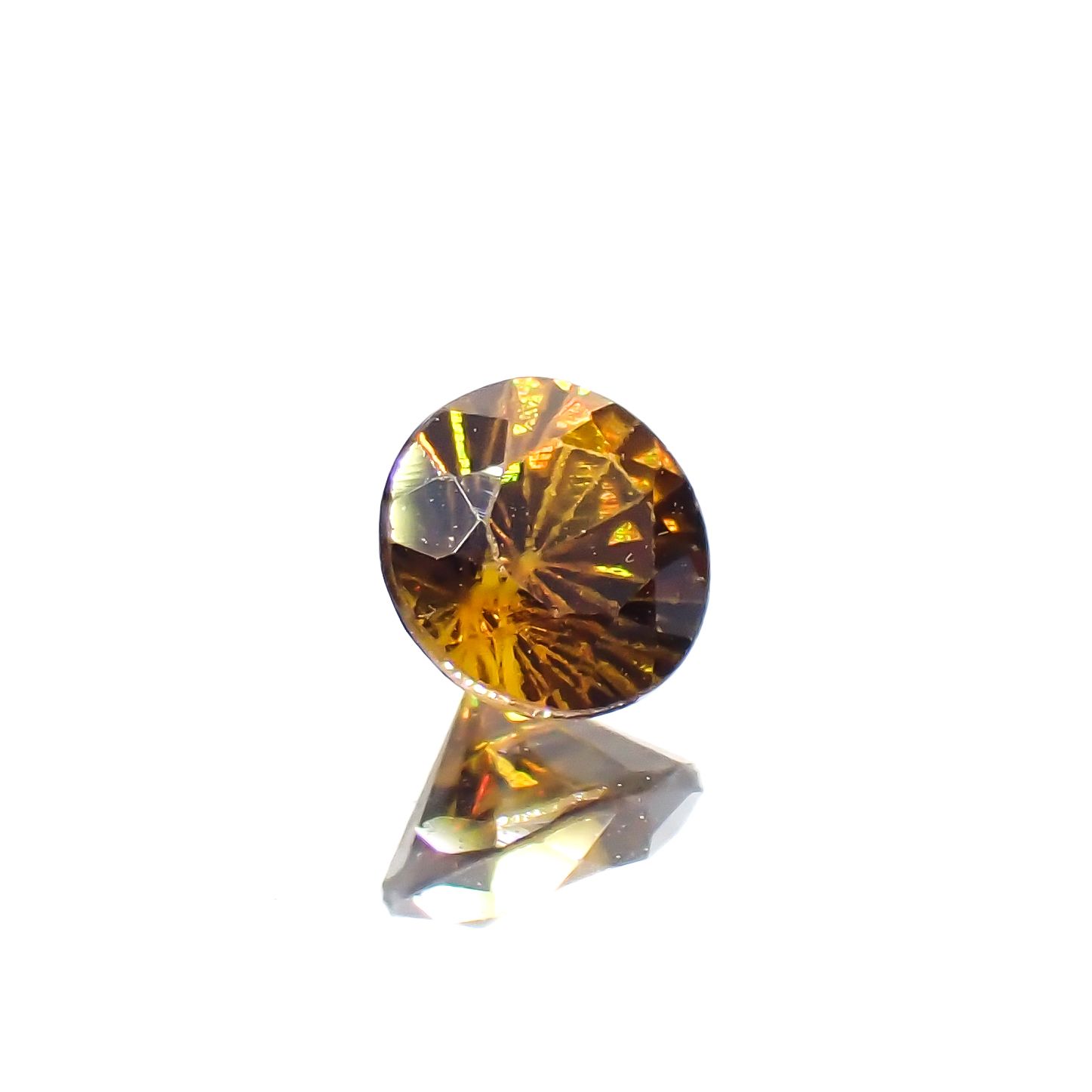 アンドラダイトガーネット(宝石名アンドラダイト・ガーネット)ナミビア共和国産 0.32ct 識別済[230421386]4x4mm前後